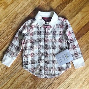 NWT Burt's Bees Button Down
